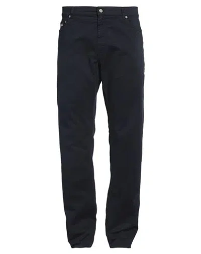 Harmont & Blaine Man Pants Midnight Blue Size 44 Cotton