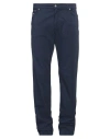 Harmont & Blaine Man Pants Midnight Blue Size 44 Cotton, Elastane In Blue