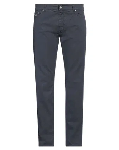 Harmont & Blaine Man Pants Midnight Blue Size 42 Cotton, Elastane