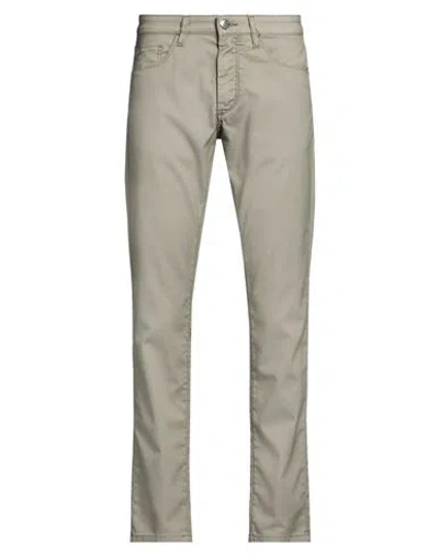 Harmont & Blaine Man Pants Military Green Size 28 Cotton, Polyester, Elastane In Neutral
