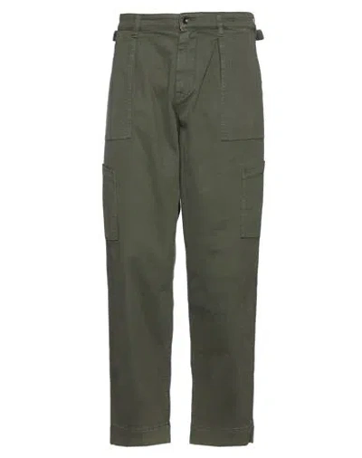 Harmont & Blaine Man Pants Military Green Size 32 Cotton