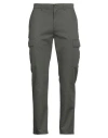 Harmont & Blaine Man Pants Military Green Size 32 Cotton, Elastane