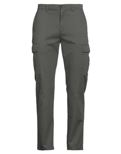 Harmont & Blaine Man Pants Military Green Size 32 Cotton, Elastane