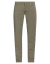 Harmont & Blaine Man Pants Military Green Size 32 Cotton, Elastane