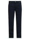 Harmont & Blaine Man Pants Navy Size 42 Cotton, Elastane In Navy Blue
