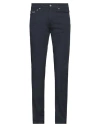 Harmont & Blaine Man Pants Navy Size 42 Cotton, Elastane In Navy Blue