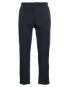 Harmont & Blaine Man Pants Midnight Blue Size 44 Cotton In Navy