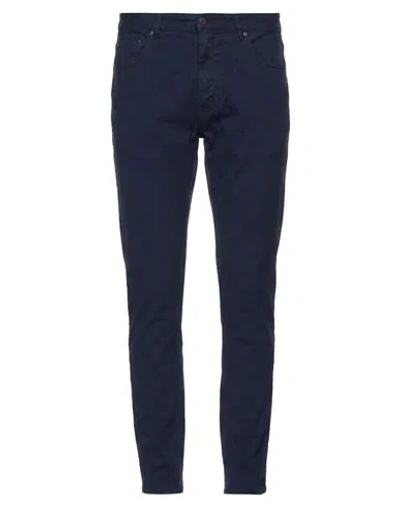 Harmont & Blaine Man Pants Navy Size 38 Cotton, Elastane