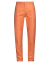 Harmont & Blaine Man Pants Orange Size 32 Cotton