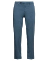 Harmont & Blaine Man Pants Pastel Blue Size 32 Cotton, Elastane