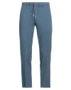 Harmont & Blaine Man Pants Pastel Blue Size 32 Cotton, Elastane In Blue