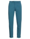 Harmont & Blaine Man Pants Pastel Blue Size 40 Cotton, Elastane In Blue