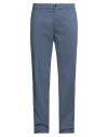 Harmont & Blaine Man Pants Pastel Blue Size 42 Cotton, Elastane