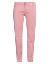Harmont & Blaine Man Pants Antique Rose Size 42 Cotton, Elastane In Pink