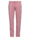 Harmont & Blaine Man Pants Pink Size 42 Cotton, Elastane In Pink