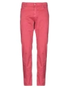 Harmont & Blaine Man Pants Red Size 40 Cotton, Elastane