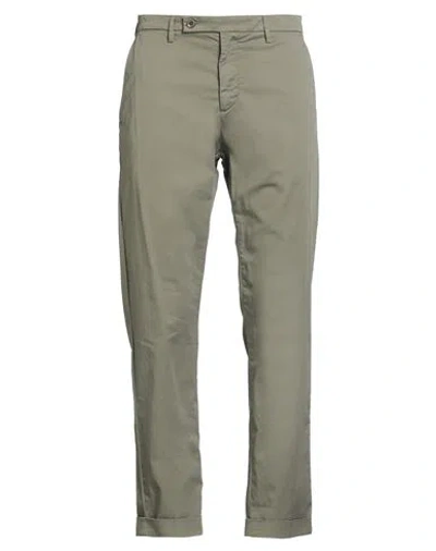 Harmont & Blaine Man Pants Sage Green Size 32 Cotton, Elastane