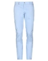 Harmont & Blaine Man Pants Sky Blue Size 32 Cotton, Elastane