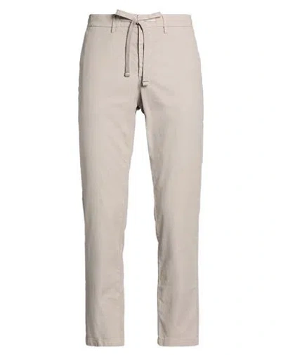 Harmont & Blaine Man Pants Taupe Size 28 Cotton, Polyester, Elastane In Grey