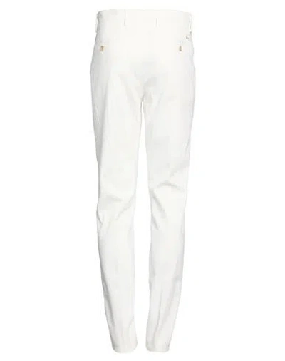Harmont & Blaine Man Pants White Size 38 Cotton, Elastane