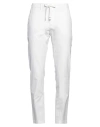 Harmont & Blaine Man Pants White Size 40 Cotton, Elastane