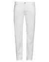 Harmont & Blaine Man Pants White Size 42 Cotton, Elastane In White