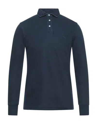 Harmont & Blaine Polo Shirts In Blue