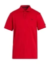 Harmont & Blaine Man Polo Shirt Red Size Xl Cotton In Red
