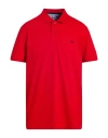 Harmont & Blaine Man Polo Shirt Red Size Xl Cotton, Elastane