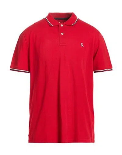 Harmont & Blaine Man Polo Shirt Red Size Xxl Cotton