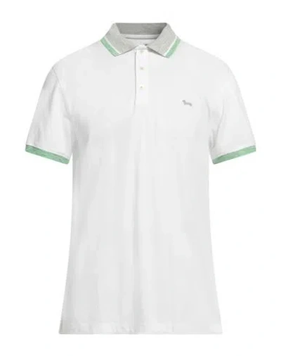 Harmont & Blaine Man Polo Shirt White Size M Cotton