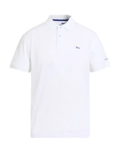 Harmont & Blaine Man Polo Shirt White Size Xxl Cotton