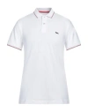Harmont & Blaine Man Polo Shirt White Size 3xl Cotton, Elastane In White