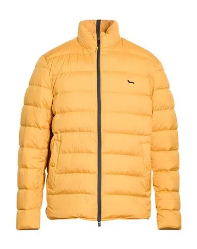 Harmont & Blaine Man Puffer Marigold Size 3xl Polyamide In Orange
