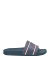 Harmont & Blaine Man Sandals Midnight Blue Size 9 Textile Fibers In Blue