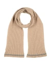 Harmont & Blaine Man Scarf Beige Size - Wool