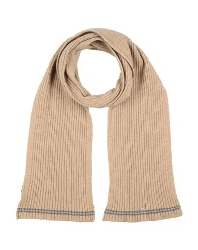 Harmont & Blaine Man Scarf Beige Size - Wool