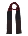 Harmont & Blaine Man Scarf Black Size - Wool, Acrylic, Polyester, Viscose In Black