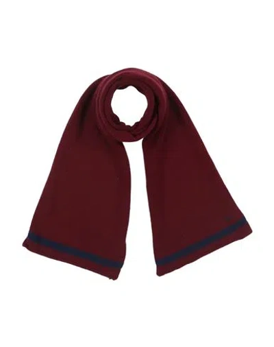 Harmont & Blaine Man Scarf Burgundy Size - Wool, Cashmere In Red