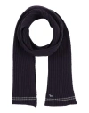 Harmont & Blaine Man Scarf Dark Purple Size - Wool