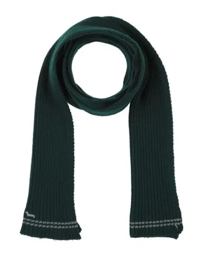 Harmont & Blaine Man Scarf Emerald Green Size - Wool