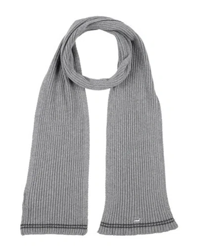 Harmont & Blaine Man Scarf Grey Size - Wool In Grey