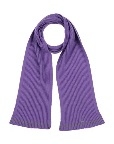 Harmont & Blaine Man Scarf Light Purple Size - Wool