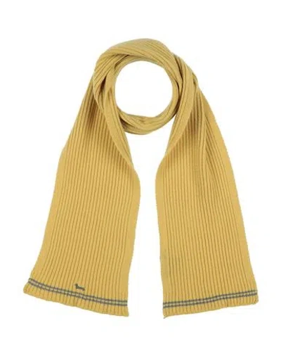 Harmont & Blaine Man Scarf Mustard Size - Wool In Yellow