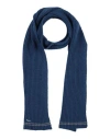 Harmont & Blaine Man Scarf Navy Size - Wool In Navy Blue