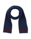 Harmont & Blaine Man Scarf Navy Size - Wool, Cashmere In Navy
