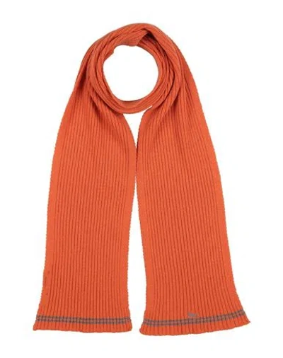 Harmont & Blaine Man Scarf Orange Size - Wool