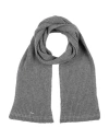 Harmont & Blaine Man Scarf Charcoal Size - Wool In Grey