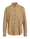 Harmont & Blaine Man Shirt Apricot Size L Cotton In Orange