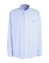 Harmont & Blaine Man Shirt Azure Size 3xl Cotton In Blue